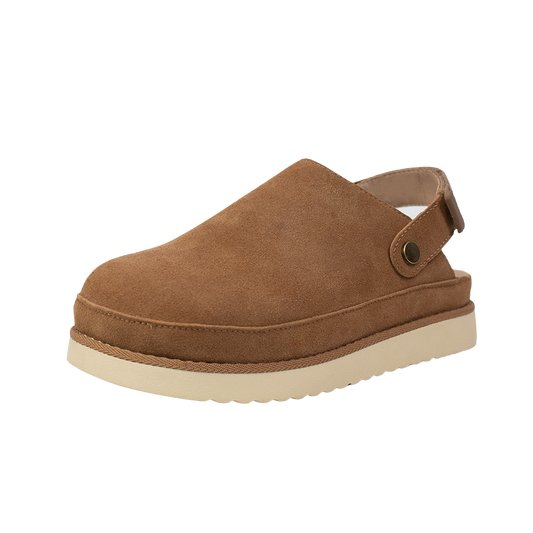 2401 Suede 2-in-1 Strap Clogs
